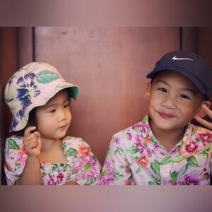 Janie and Jack boy’s floral shirt size 5